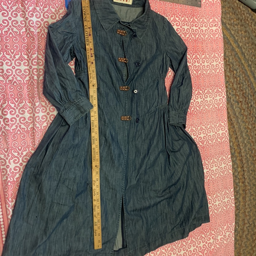 Marni denim dress coat - Picture 8 of 8